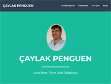 Tablet Screenshot of caylak.truvalinux.org.tr
